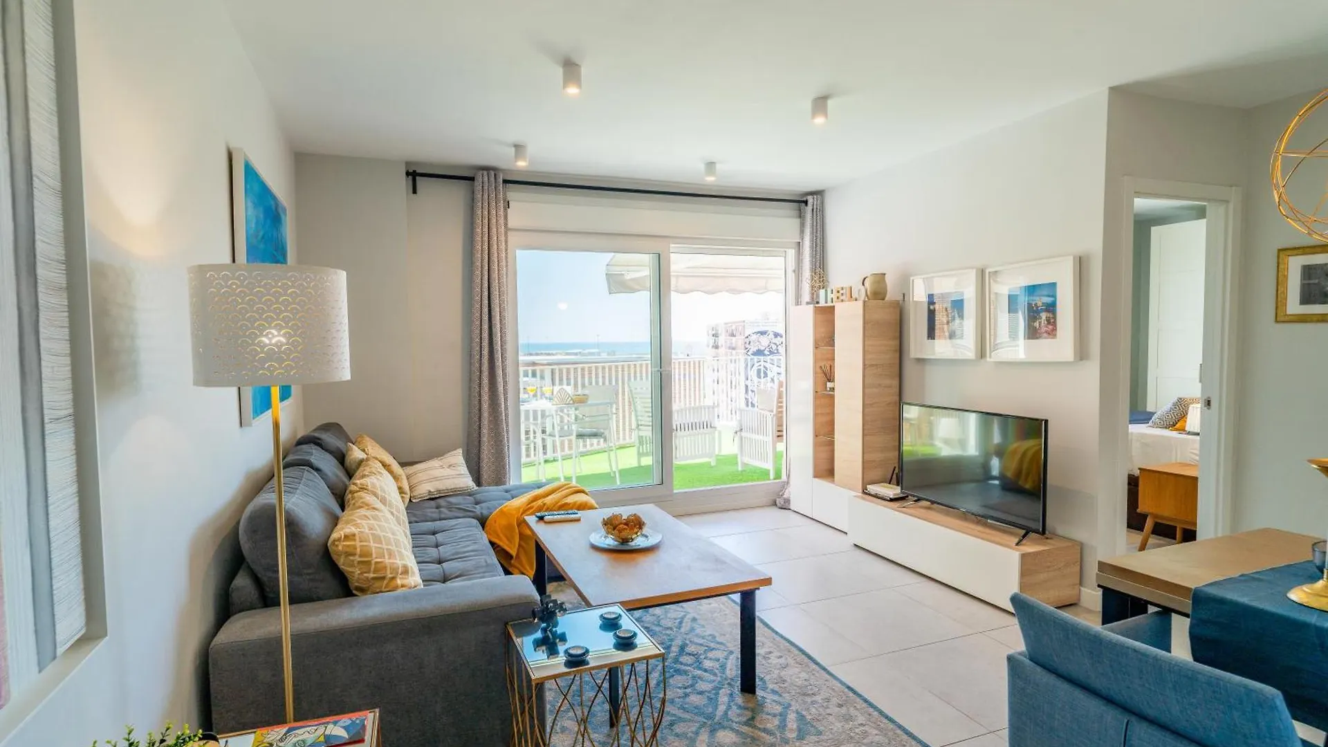 아파트 Sea Views Penthouse City Center 말라가